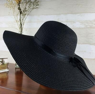 Women's Straw Beach Hat 