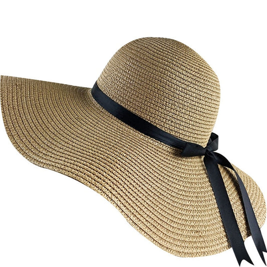 Women's Straw Beach Hat 