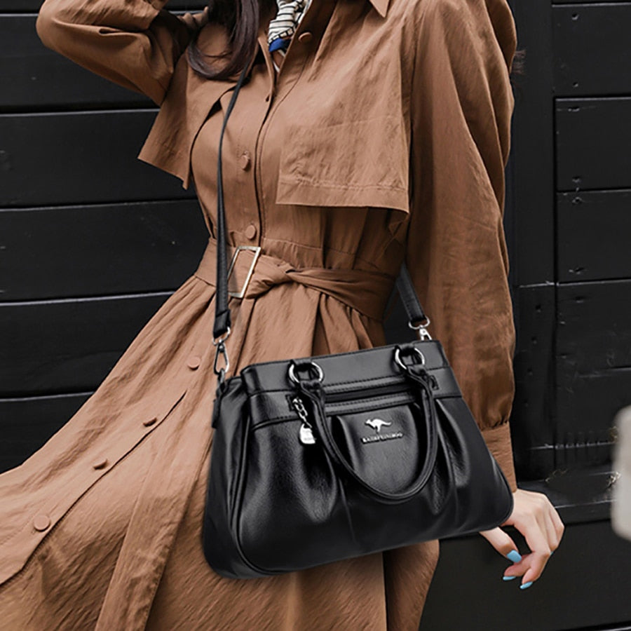 Women's Leather Handbag – Unique Style