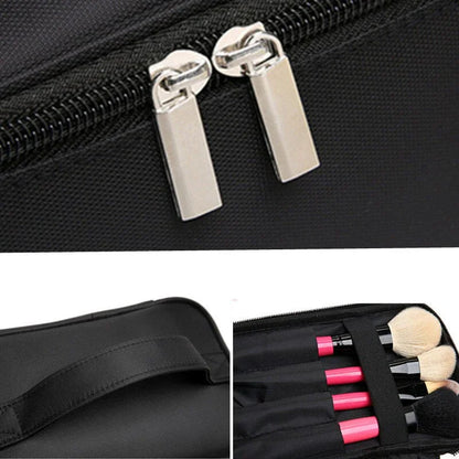 GlowTrek™ Pro Cosmetic Travel Bag – Waterproof & Smartly Organised