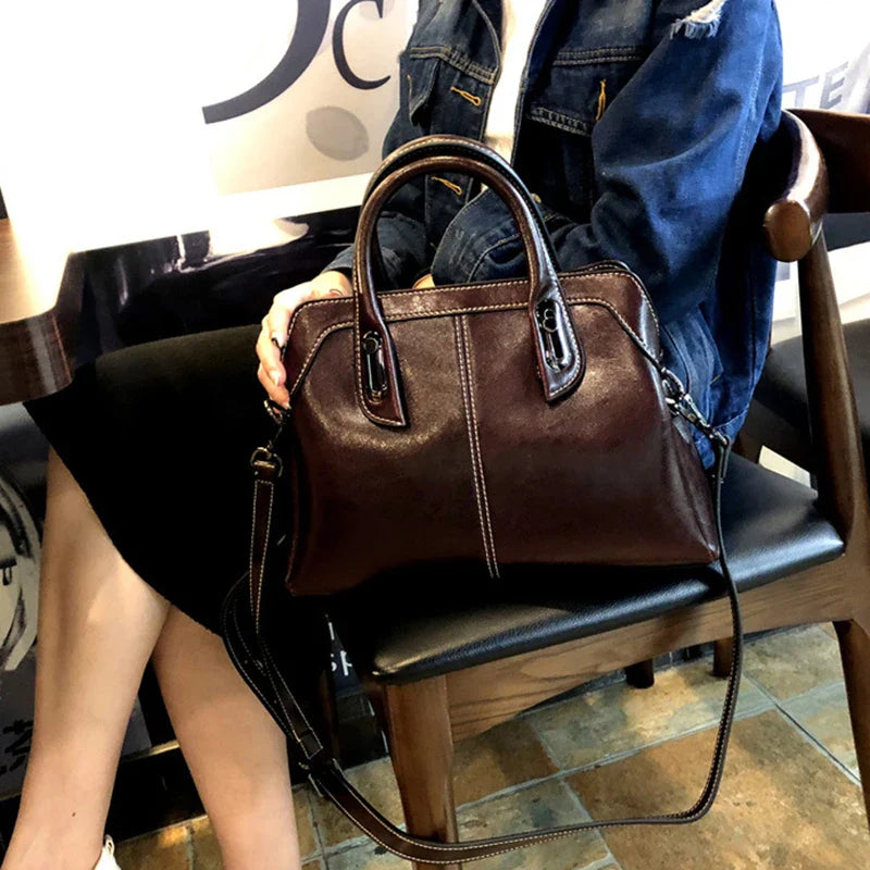 Genuine Ane – Women’s Leather Handbag