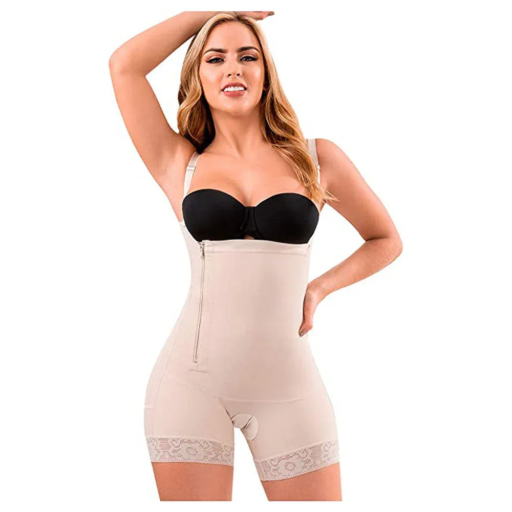 CoreLift™ Side Zip Bodysuit - Tummy and Butt Shapewear