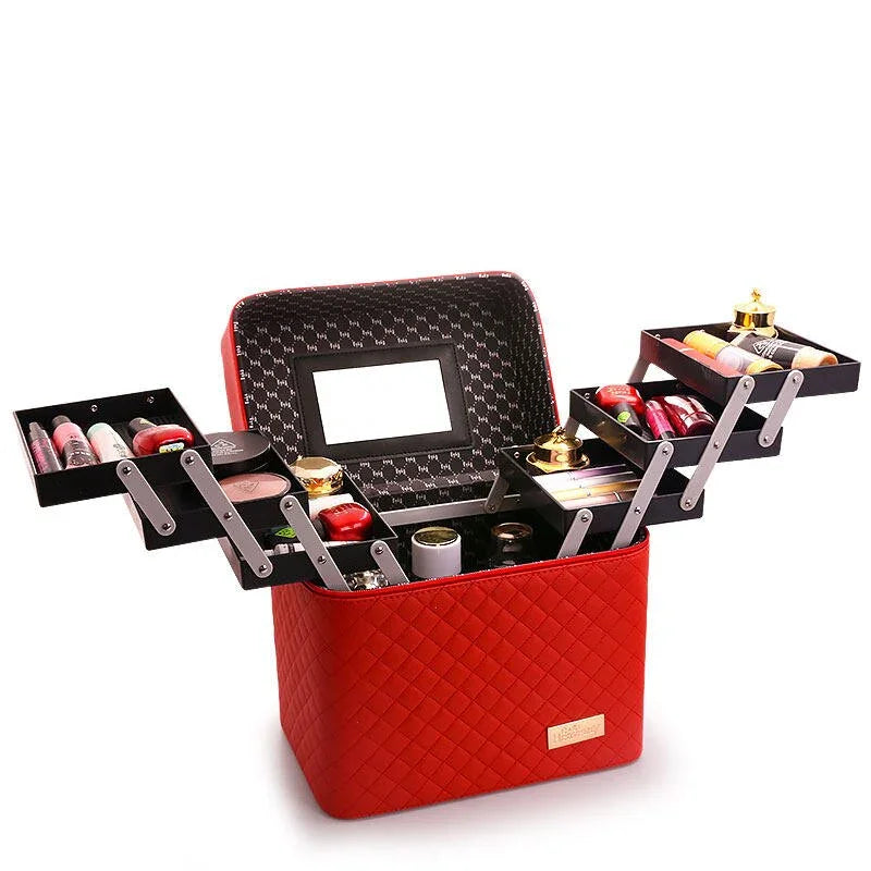 BeautyVault™ – Professional Makeup Storage Box