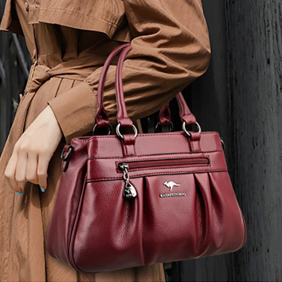 Women's Leather Handbag – Unique Style