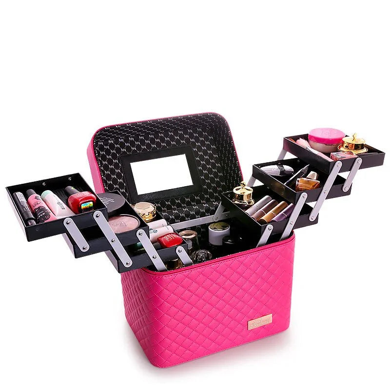 BeautyVault™ – Professional Makeup Storage Box
