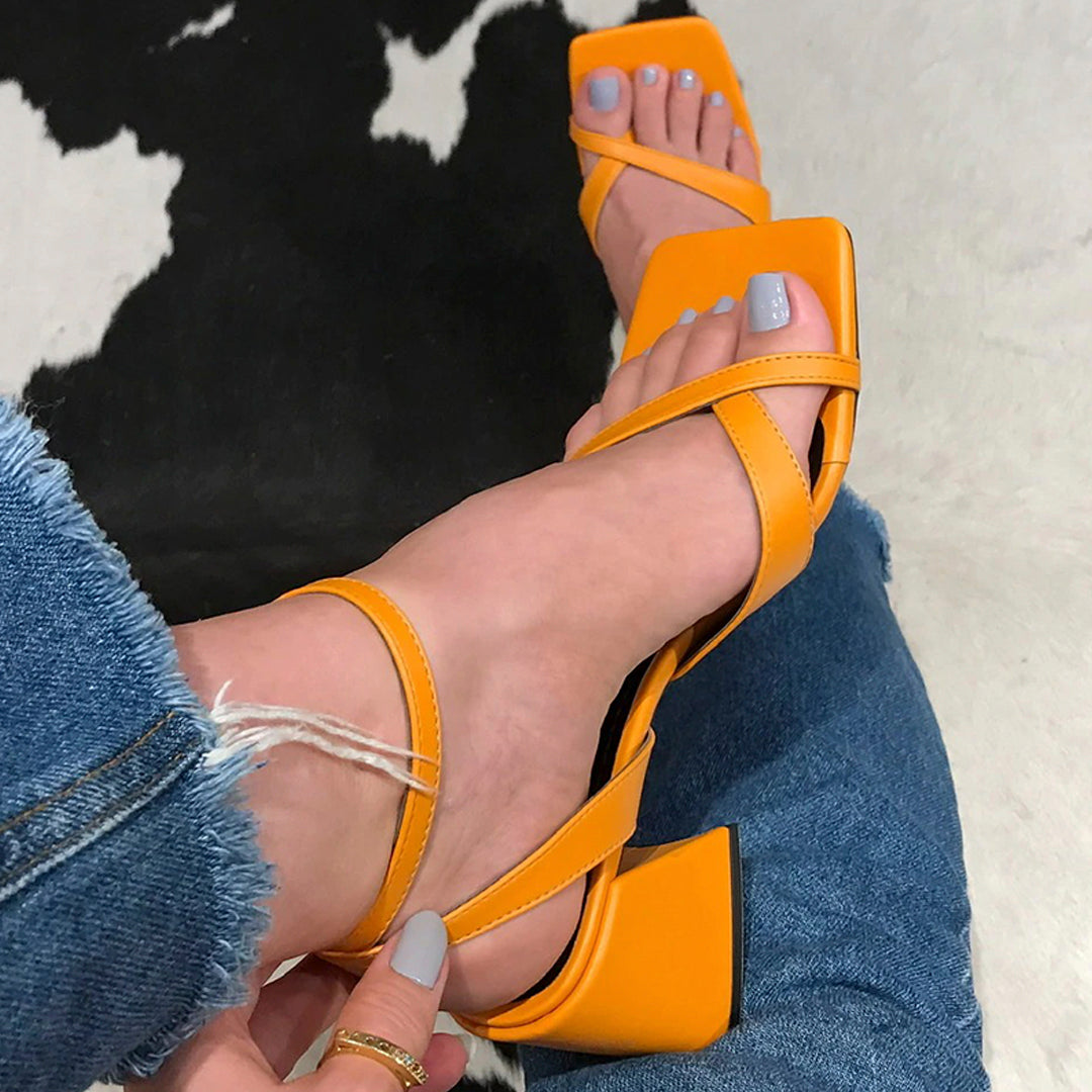 Comfy Low-Heel Sandals - Summer 2026 Collection